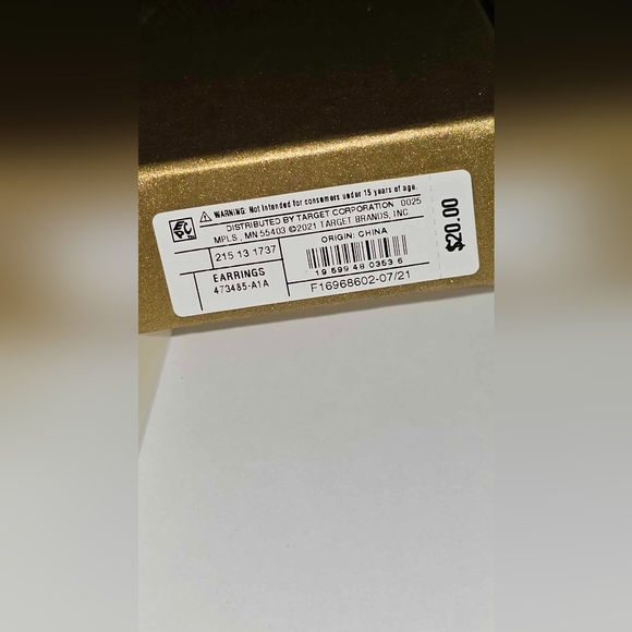 Earring studs sterling silver 3 pc - Picture 3 of 3